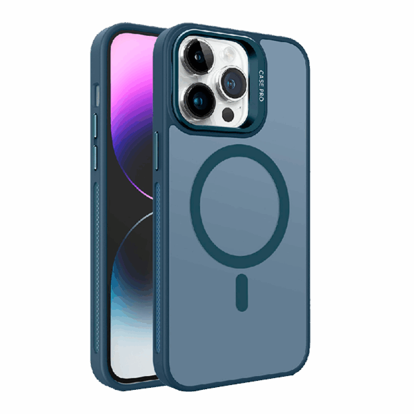 Case Be Smart Cam Ring Pro Magsafe iPhone 12 Blue