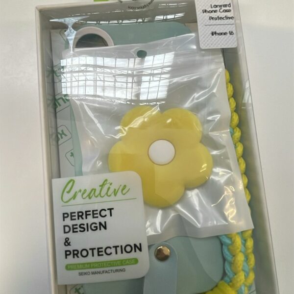 Case TPU Braided Flower IPhone 16