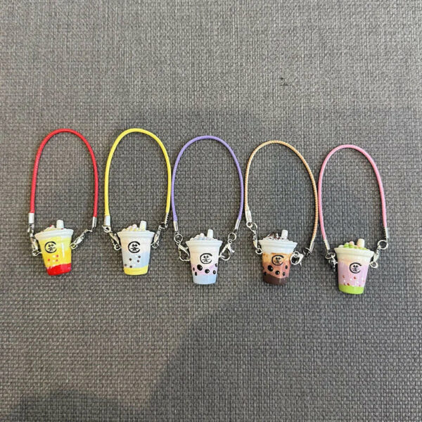 Charm Bubble Tea Labubu