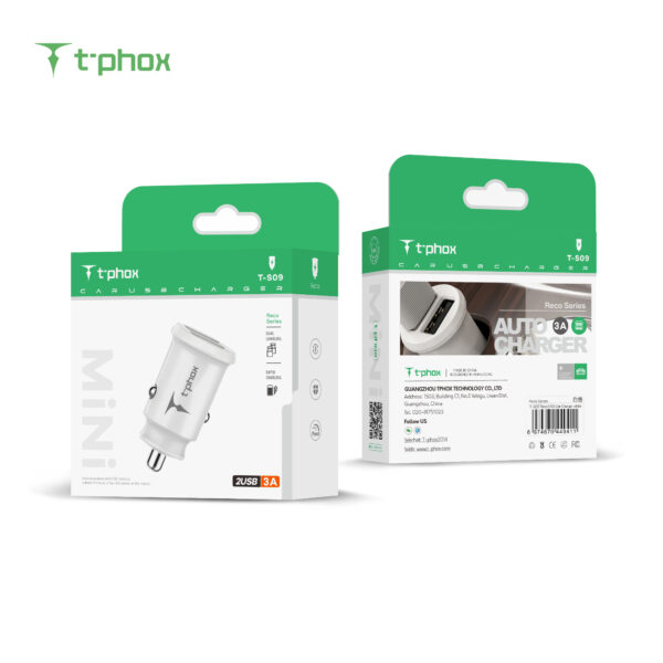 T-phox Mini T-S09 Car Charger USB