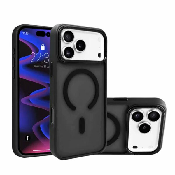 Case be! Rubber Smoked IPhone 17/Pro/ProMax Negro