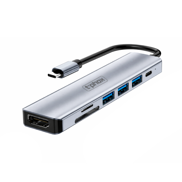 Hub HDMI 7 en 1 con cable Tipo C – TPH2040