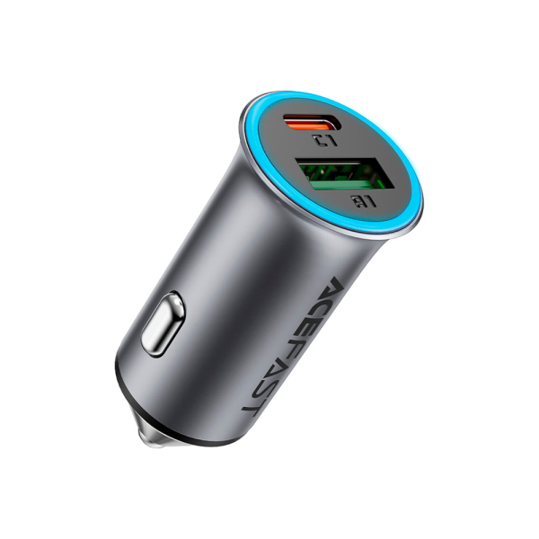 ACEFAST B16 Cargador de Auto 95W (USB-A + USB-C) con cable C a C