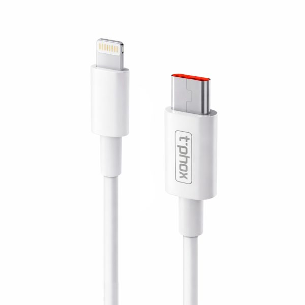 Cable T-Phox Tipo C a Lightning 27W