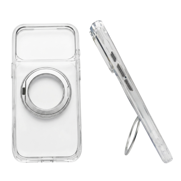 Carcaza Be Smart Octagon Clear Stand Magsafe iPhone 17 Pro Max